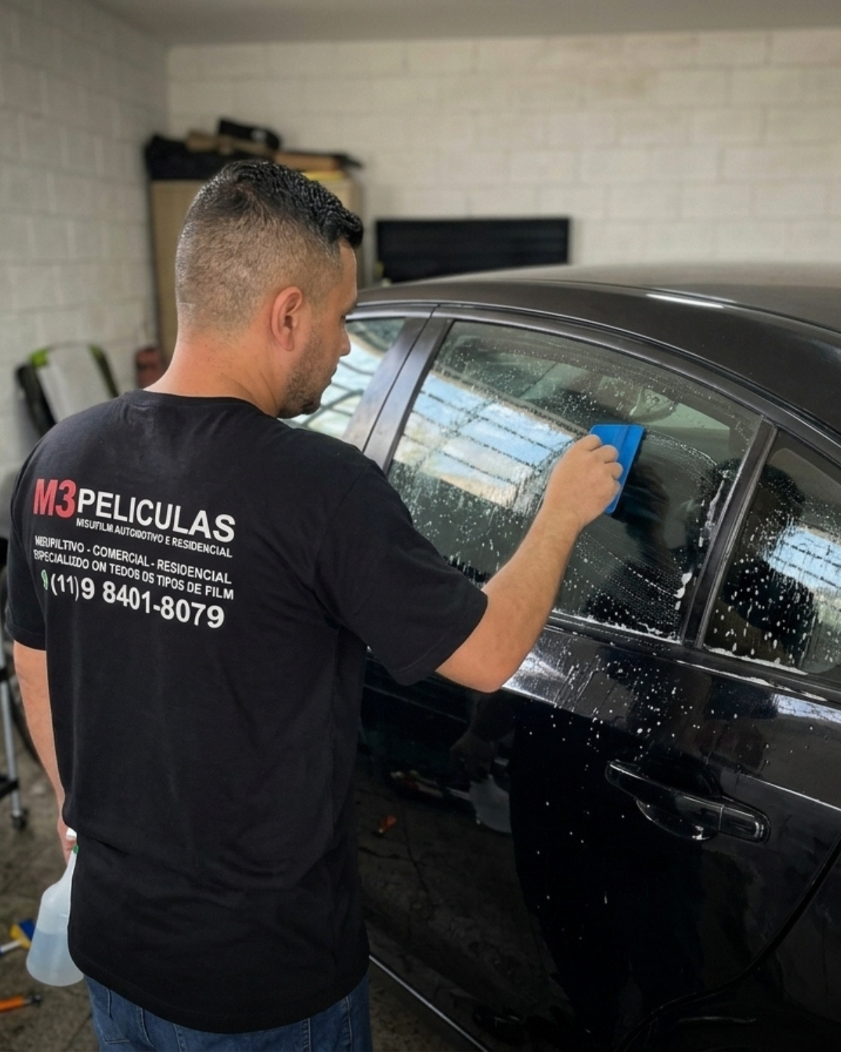 Insulfilm automotivo a domicílio em Santo André — M3 Películas